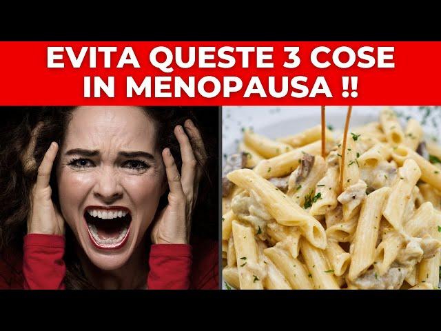 3 ERRORI da evitare in MENOPAUSA