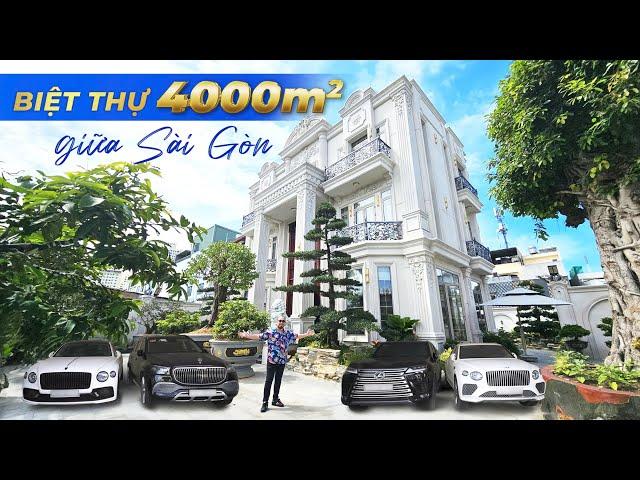 Luxury Living: Grand Villa in Saigon Showcases Billion-Dollar Cars