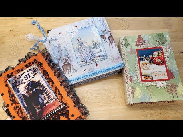 Holiday Junk Journals Added to the Marketplace