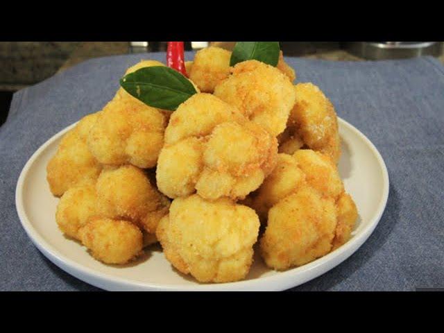 Breaded or battered cauliflower recipe