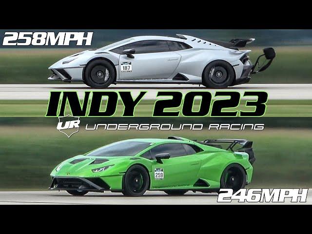 Underground Racing Huracan STO's Dominate INDY Airstrip Attack 2023