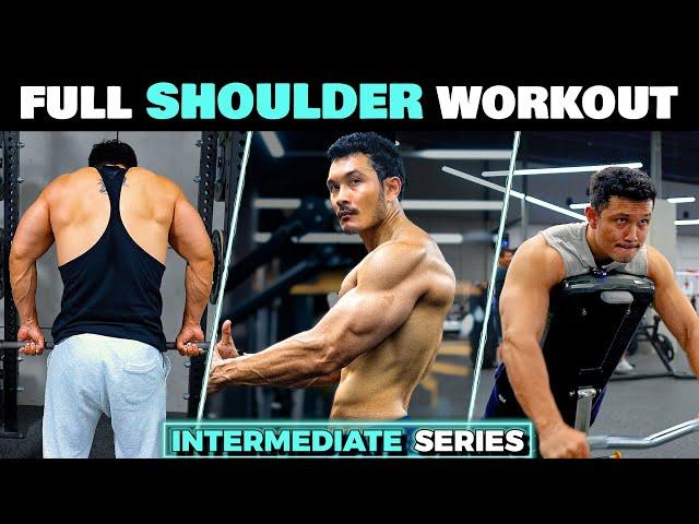 BIG SHOULDER WORKOUT for INTERMEDIATE in HINDI |SHOULDER वर्कआउट इंटरमीडिएट के लिए|