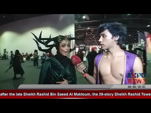 COMIC CON DUBAI 2020 : Middle East Film and Comic Con 2020 : Media Coverage by EXPO NEWS : PART-19