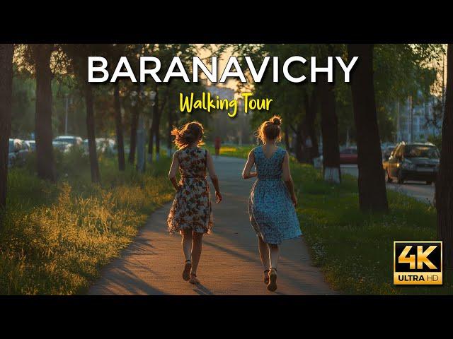 THE CITY OF CONTRASTS Baranavichy | Belarus Walking Tour 4K 60fps