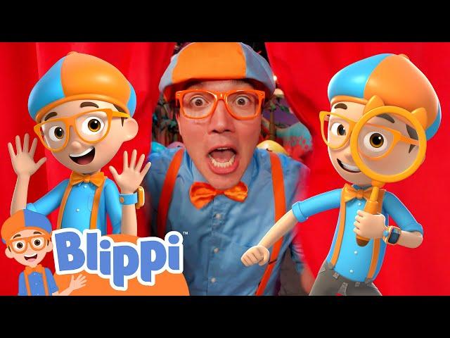 Blippi Plays Games In His Clubhouse | Educational Videos For Kids | Moonbug Kids - Get Up And Go!