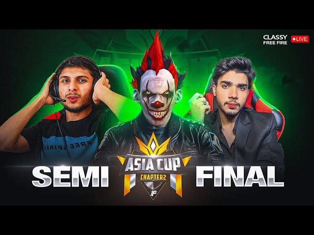 D-2 Semi Finale  ASIA CUP Chapter 2 ️ Ft . NXT , BXL , PAK Esp #freefire #live #classyfreefire