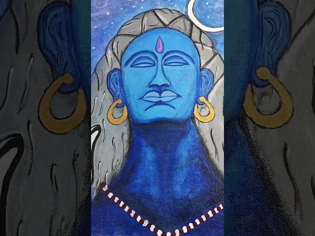 The shiva : Adiyogi   #folkartist #folkartpainting  #art_feature #arts_promote #art_community