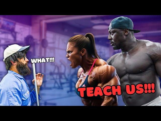 ANATOLY Scares BODYBUILDERS As GYM NOOB... #8 | Anatoly Gym Pranks