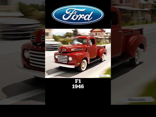 Ford Pickup Evolution (1915-Present)