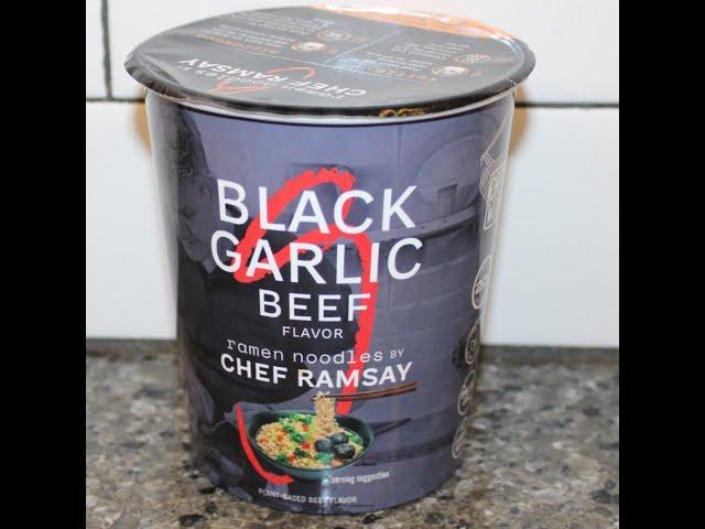 Ramen Noodles by Chef Ramsay: Black Garlic Beef Review