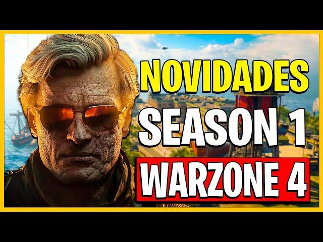 NOVIDADES SEASON 1 WARZONE 4! RUMORES SOBRE O NOVO PASSE DE BATALHA WARZONE E COD BLACK OPS 6