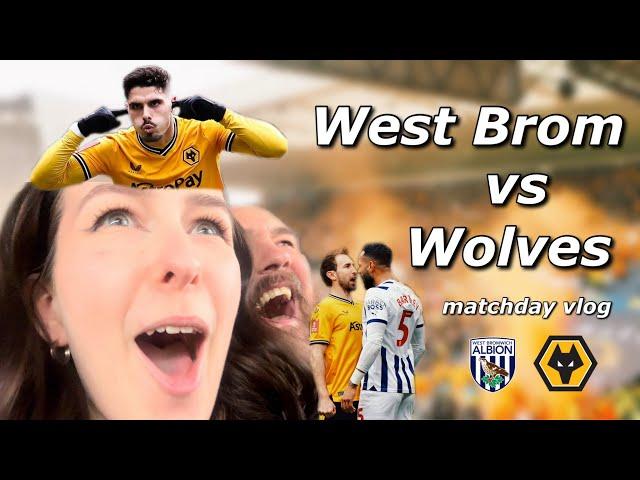 DERBY DAY SCENES AT THE HAWTHORNS | West Bromwich Albion vs Wolves (0-2) Matchday Vlog