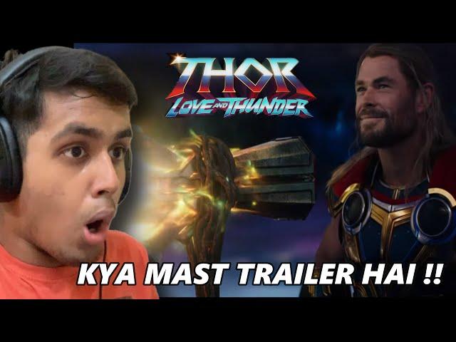 THOR LOVE AND THUNDER TRAILER REACTION !! THOR KI LAST MOVIE ?? - piyushonyt