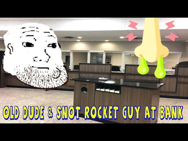 Old Dude & Snot Rocket Guy At Bank - Heavy Metal Gamer Show