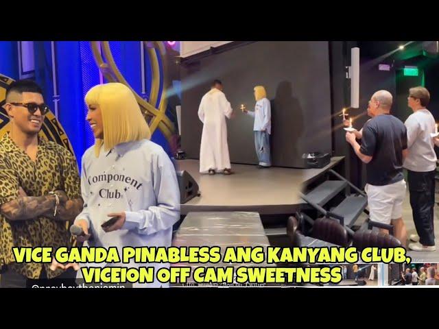 VICE GANDA PINA BLESS ANG CLUB KASAMA ANG MGA BUSINESS PARTNERS, VICEION OFFCAM SWEETNESS