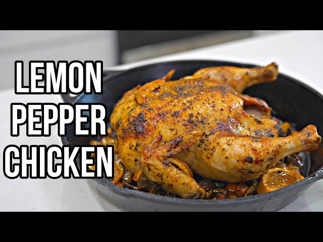 Lemon Pepper Baked Chicken Recipe | Juicy, Flavorful, and Easy to make