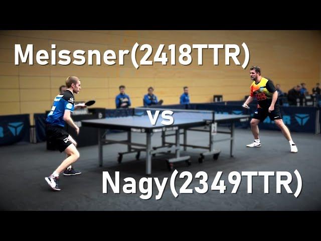 Beste Rückhand der Liga | Meissner(2418TTR) vs Nagy(2349TTR) | 2.Bundesliga