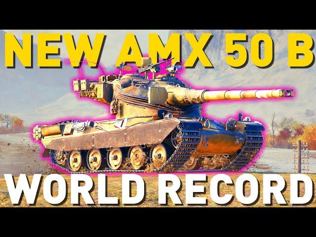 AMX 50 B WORLD RECORD in World of Tanks!