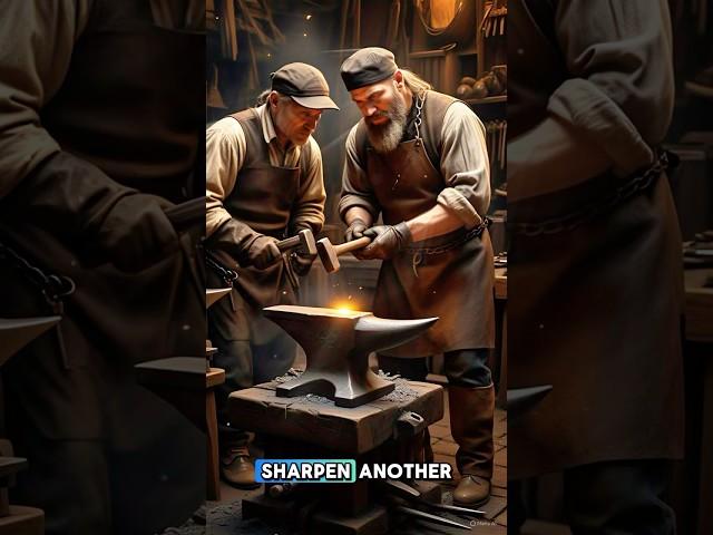 Iron sharpens iron  | Handbag of Hope #shorts #short