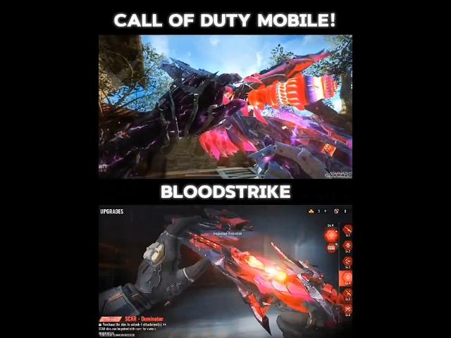 Bloodstrike Vs Codm #codmobile #bloodstrike #shortvideo