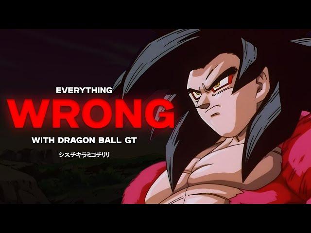 Everything WRONG with Dragon Ball GT