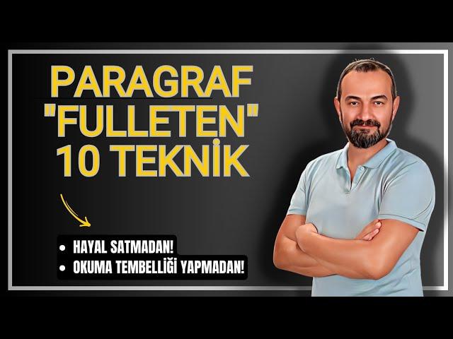 PARAGRAF FULLETEN 10 TEKNİK