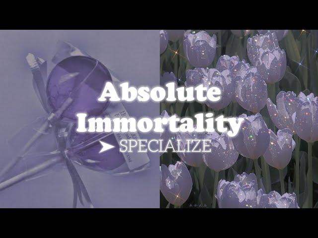  ABSOLUTE IMMORTALITY & ABSOLUTE INVULNERABILITY               XTREME 