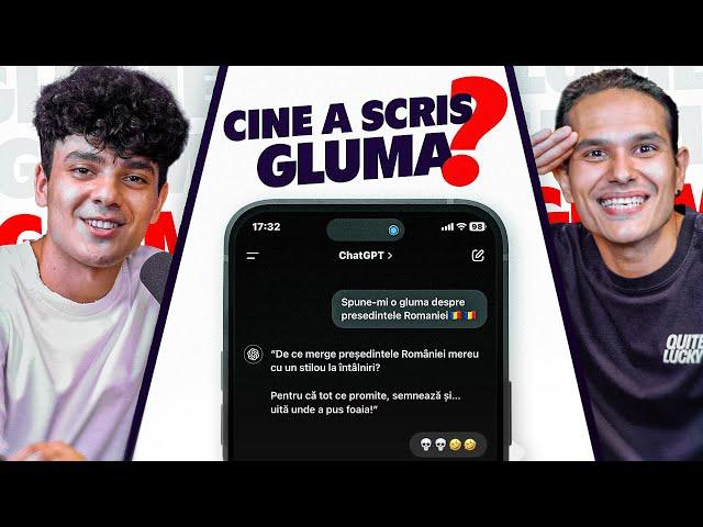 Ghicește Cine A Scris Gluma cu Mirel Popinciuc | AI Glume Ep. 2