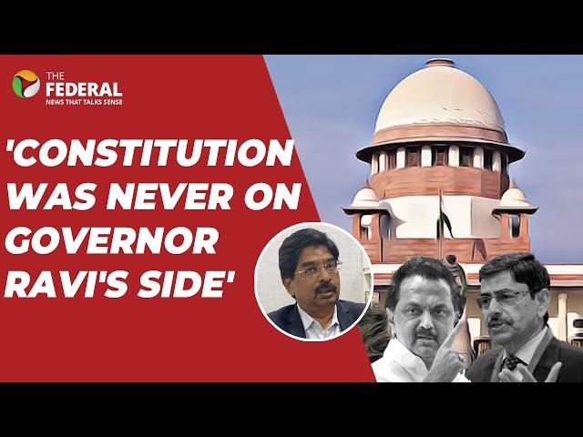 DMK MP P Wilson Interview | Why did Supreme Court Criticise RN Ravi?
