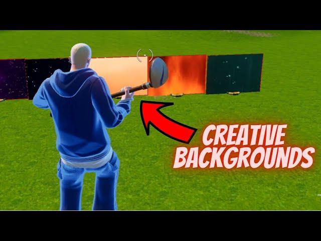 Make a BACKGROUND In Fortnite creative 2024 Step by Step