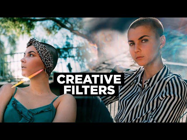 Creative PORTRAIT Photography using FILTERS [PrismLensFX] | Behind the scenes