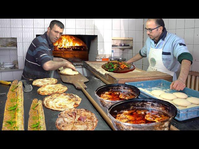 LEVEL 9999 Street Food in KONYA  | Making the LONGEST Pide + INSANE Street Food in Turkey