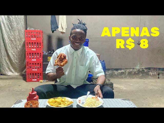 Provando COMIDA da RUA de R$ 8 em MOÇAMBIQUE - AFRICA