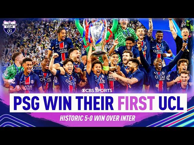 PSG crowned CHAMPIONS of Europe | Demolish Inter Milan in Champions League Final | Champions Club
