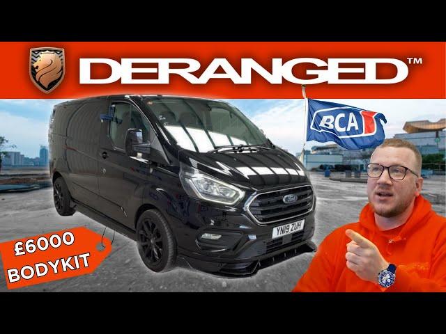 I Bought A 'DERANGED' Transit Custom from British Car Auctions!