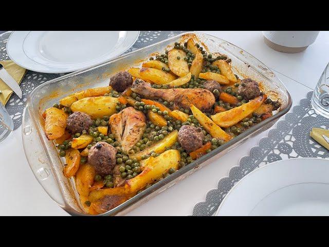 Roasted Chicken and Vegetables - Quick and Easy Recipe