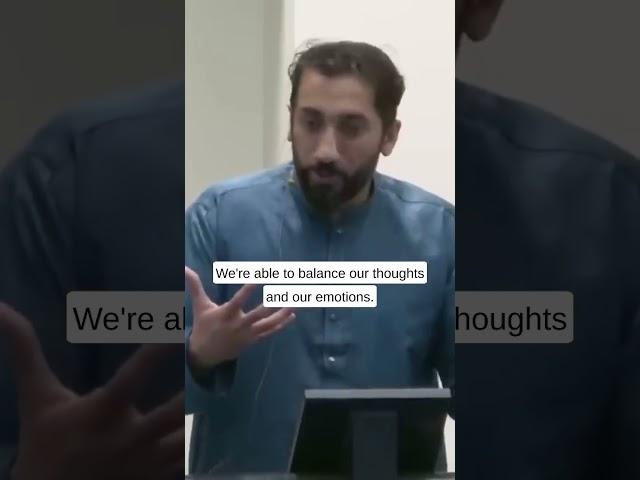 Allah made humans with an amazing ability to balance | Nouman Ali Khan