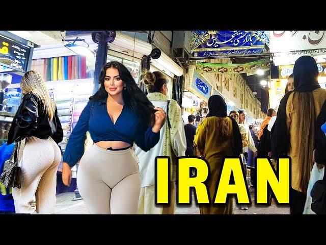 IRAN  The Mood of Lovely Neighborhood of Tajrish | Real Life Inside IRAN Capital City