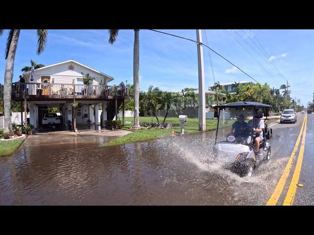 Anna Maria Island, Florida ~ Drive Around After Hurricane Debby 2024