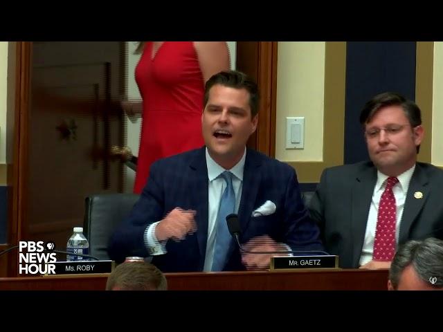 WATCH: Rep. Matt Gaetz’s full questioning of Corey Lewandowski | Lewandowski hearing