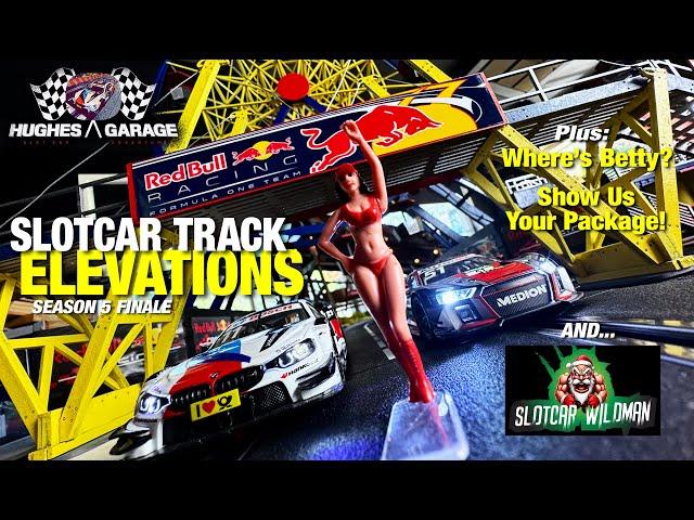 Slotcar Track Elevations "Season Finale" Ep 50 #slotcars #cars #racing #hobby #scenery #fun #people