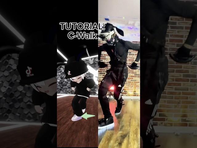 How to C-Walk: Tutorial #cwalk #howtodance #fullbodytracking #vrchat #vrdance