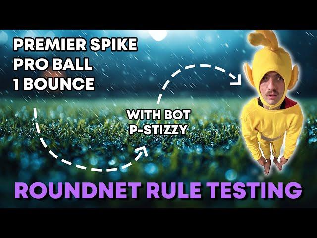 Atlanta Roundnet (Spikeball) Pro Ball + 1 Bounce Rule Testing Full Pickup Highlights