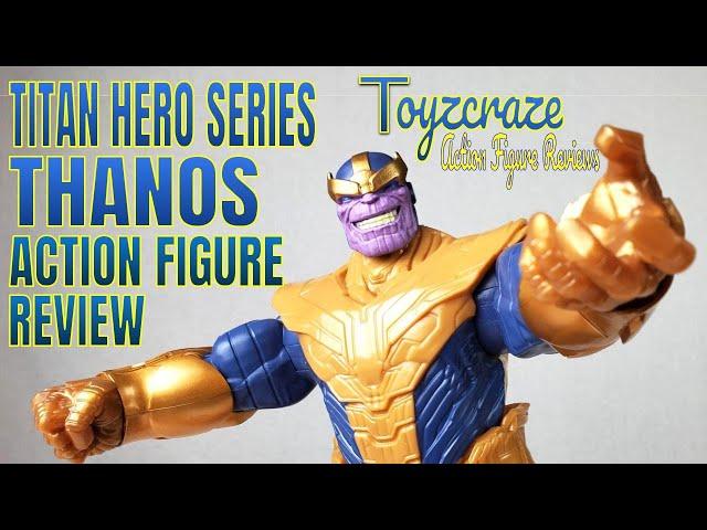 Avengers Marvel Titan Hero Series Deluxe Thanos Action Figure Review