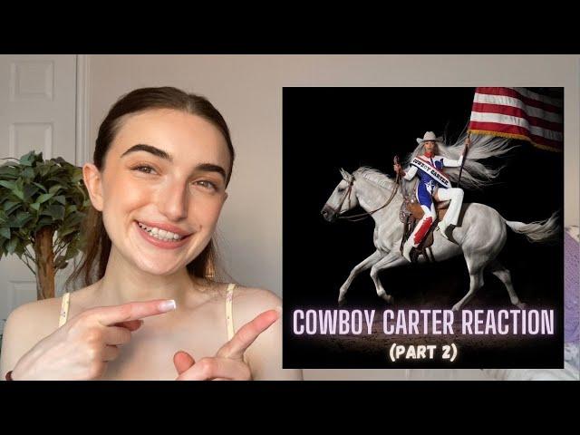 BEYONCE - COWBOY CARTER ALBUM REACTION!! (Part 2)