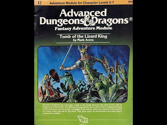 #dnd Module I2 Tomb of the Lizard King intro Cira #1980s Tournament Play #gamenight #ttrpg  #adnd