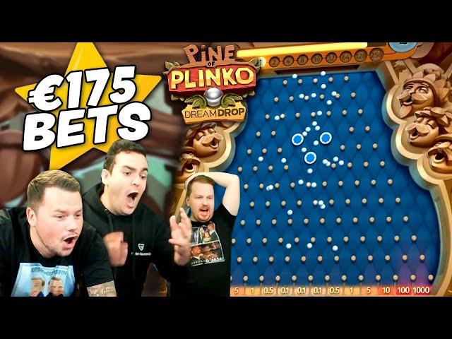 Our BIGGEST WIN ever on Plinko  €175 BET