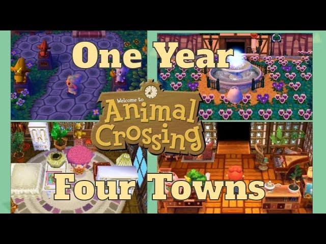 I Played EVERY Animal Crossing EVERY Day for a Year! Let's Tour the Towns I Created!