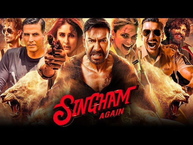 Singham Again Full Movie | Ajay Devgn, Kareena Kapoor, Ranveer Singh, Akshay Kumar | Facts & Review