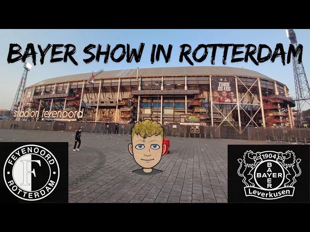 FEYENOORD vs. BAYER LEVERKUSEN. Der BAYER dominiert ROTTERDAM im De Kuip.